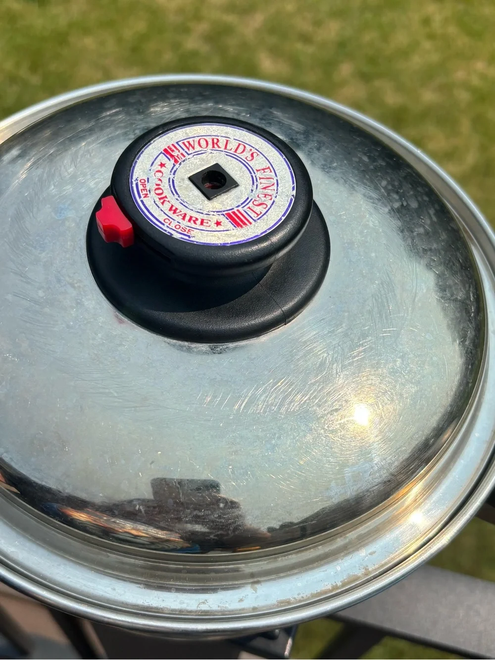 Maxam Worlds Finest 7 Ply Stainless Steel 3 Qt Saucepan with Vented Lid #196